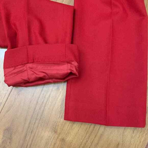 Pendleton Pants Size 8 Vintage 70s Red Wool NWT New Small Classic - Picture 6 of 13